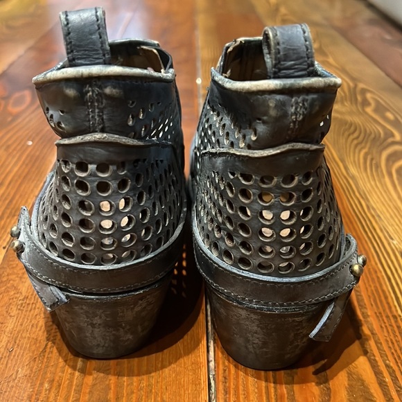 Corral distressed booties.  Only worn a couple times.  Great condition. - Picture 5 of 6